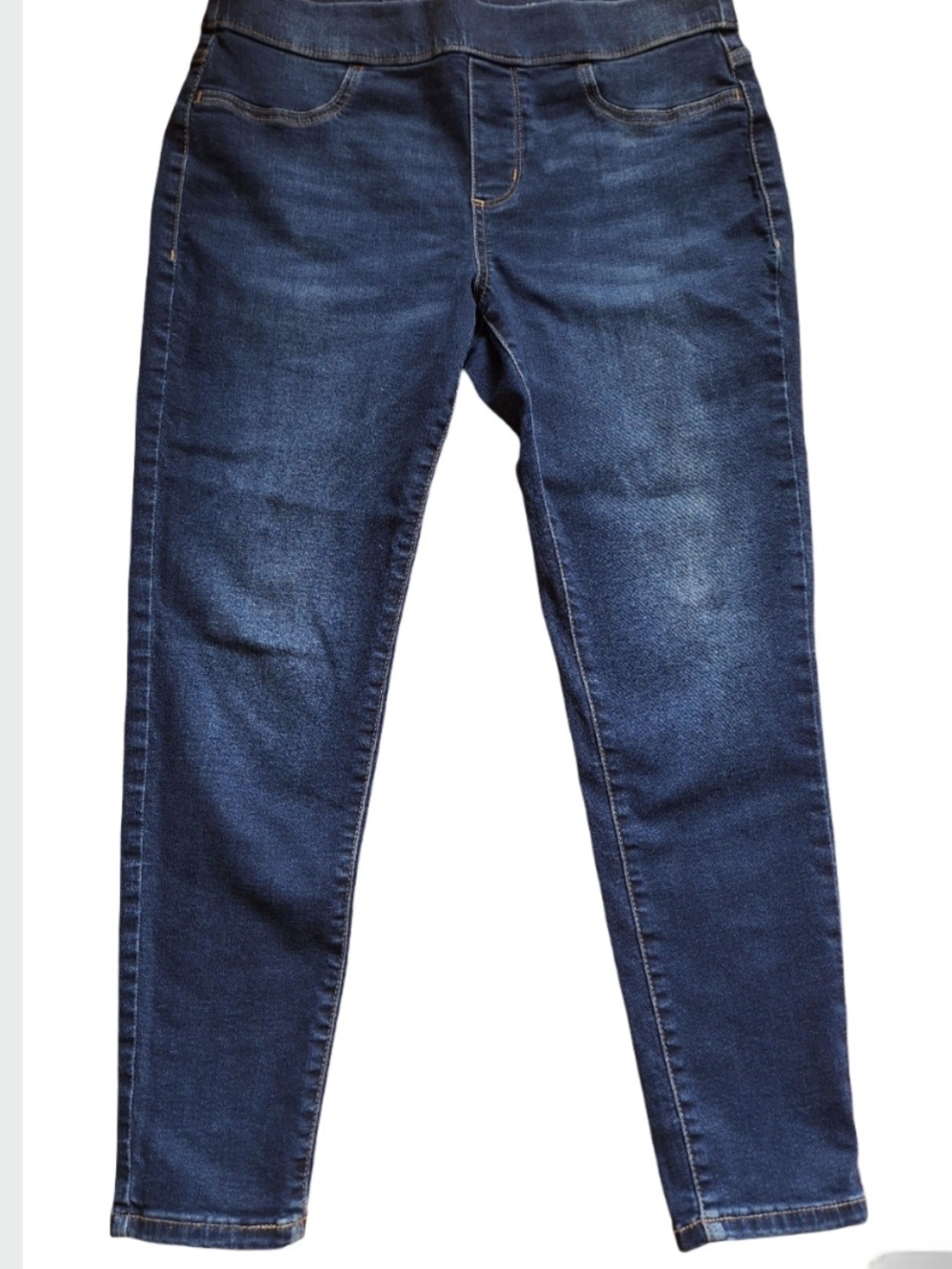 St. John's Bay Organic Jeggings Dark Blue 60% Organic Cotton 10P Like New
